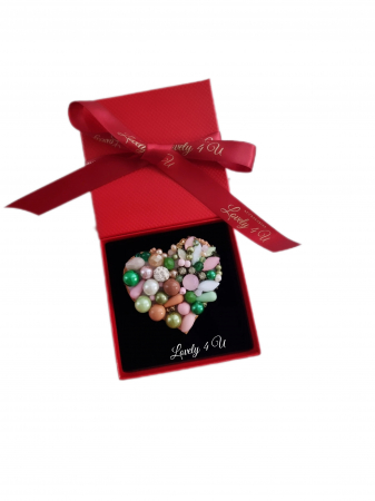 BROSA INIMIOARA,  ACCESORII INIMIOARA, Brosa inima, bijuterii inimioara, Accesorii LOVELY 4 U, CADOU MARTIE, CADOU SPECIAL, CADOU PENTRU EA, ACCESORII 2023, BIJUTERII DE LUX, CADOU SPECIAL, CADOU MAMA [1]