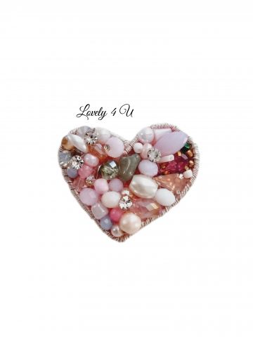 BROSA INIMIOARA,  ACCESORII INIMIOARA, Brosa inima, bijuterii inimioara, Accesorii LOVELY 4 U, CADOU MARTIE, CADOU SPECIAL, CADOU PENTRU EA, ACCESORII 2024, BIJUTERII DE LUX, CADOU SPECIAL, CADOU MAMA, [3]