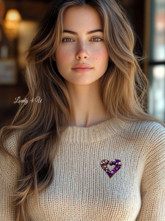 BROSA INIMIOARA,  ACCESORII INIMIOARA, Brosa inima, bijuterii inimioara, Accesorii LOVELY 4 U, CADOU MARTIE, CADOU SPECIAL, CADOU PENTRU EA, ACCESORII 2024, BIJUTERII DE LUX, CADOU SPECIAL, CADOU MAMA, [2]
