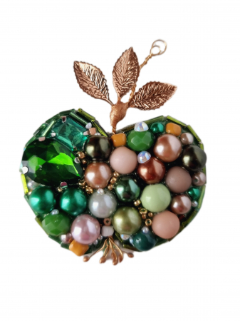 IDEI CADOURI DE CRACIUN - SET ACCESORII , BIJUTERII, BROSE PENTRU CRACIUN - broșă măr, broșă handmade, broșă unicat, broșă elegantă, broșă cu perle, broșă cu cristale, broșă statement, broșă premium, broșă cu mesaj motivațional, broșă măr handmade, broșă sofisticată, bijuterii handmade, bijuterii unicat, broșă cu cristale verzi, broșă cu cristale roz, broșă auriu-verde, broșă de colecție, broșă lucrată manual, broșă placată cu aur, broșă frunze aurii, broșă măr cu pietre, bijuterii