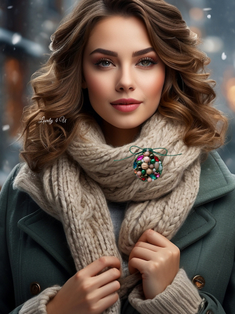 brosa de iarna cu pietre colorate, brose colorate, brose craciun, brose cu pietre naturale, brose handmade, brose handmade colorate de craciun, brose pietre semipretioase, glob de craciun, catifea neagra, perle, accesorii lovely 4 u cadouri copii craciun, cadouri craciun, cadouri de cra [1]