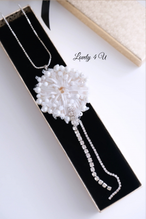 Brosa papadie, accesorii papadie, bijuterii papadie,  Pandantive bijuterii handmade, [10]