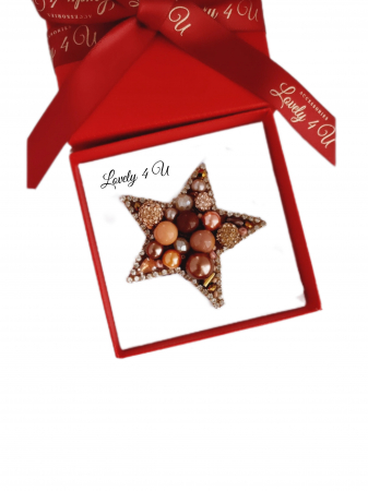accesorii lovely 4 u, cadou timisoara, brosa stea de iarna cu perle,  stea cu perle, accesorii stea cu perle, steluta de craciun, brosa mare, brose colorate, brose craciun, brose cu pietre naturale, brose handmade, brose handmade colorate de craciun, brose pietre semipretioase, cadouri copii craciun, cadouri craciun, cadouri de craciun, cadouri de craciun pentru copii, cadouri de craciun pentru fete, brosa steluta , brosa alba [4]