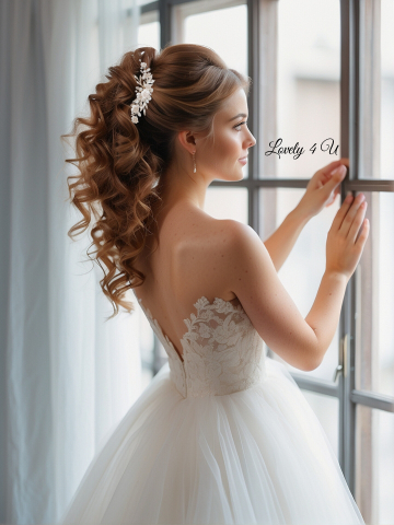 Diadema cu flori, PIEPTAN MIREASA, DIADEMA MIREASA, ACCESORIU PAR MIREASA, ACCESORII DE PAR MIRESE, ACCESORII NUNTA, ACCESORII CU PERLE, DIADEMA CU PERLE, PIEPTAN VOAL MIREASA, BIJUTERII PAR MIREASA, [3]
