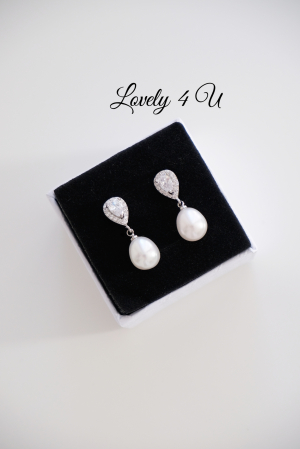 Bijuterii, bijuterii perle mireasa, cercei cu perle pentru mireasa, cercei lungi perle, cercei perle, cercei perle mireasa, CERCEI MIREASA, CERCEI AUR, ACCESORII LOVELY 4U, BIJUTERII MIREASA,  cercei perle naturale, cercei zirconiu, cercei perle freshwater, cercei finuti mireasa, cereci mici mireasa [7]