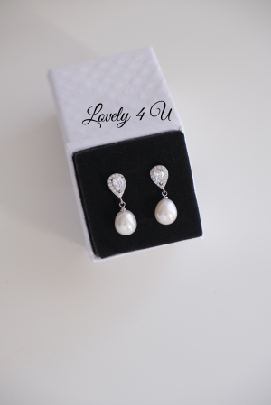 Bijuterii, bijuterii perle mireasa, cercei cu perle pentru mireasa, cercei lungi perle, cercei perle, cercei perle mireasa, CERCEI MIREASA, CERCEI AUR, ACCESORII LOVELY 4U, BIJUTERII MIREASA,  cercei perle naturale, cercei zirconiu, cercei perle freshwater, cercei finuti mireasa, cereci mici mireasa [9]