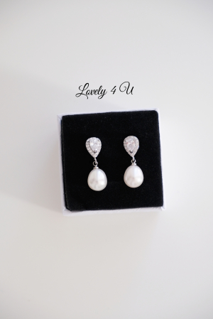 Bijuterii, bijuterii perle mireasa, cercei cu perle pentru mireasa, cercei lungi perle, cercei perle, cercei perle mireasa, CERCEI MIREASA, CERCEI AUR, ACCESORII LOVELY 4U, BIJUTERII MIREASA,  cercei perle naturale, cercei zirconiu, cercei perle freshwater, cercei finuti mireasa, cereci mici mireasa [8]