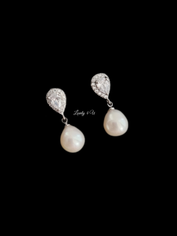 Bijuterii, bijuterii perle mireasa, cercei cu perle pentru mireasa, cercei lungi perle, cercei perle, cercei perle mireasa, CERCEI MIREASA, CERCEI AUR, ACCESORII LOVELY 4U, BIJUTERII MIREASA,  cercei perle naturale, cercei zirconiu, cercei perle freshwater, cercei finuti mireasa, cereci mici mireasa [10]