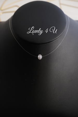 COLIER INVIZIBIL, BIJUTERII SWAROVSKI, ACCESORII, ACCESORII MIREASA, COLIER MIREASA, COLIER FIR NYLON, COLIER TRANSPARENT, COLIER PIETRE , ACCESORII LOVELY 4 U , ACCESORII NUNTA, [6]