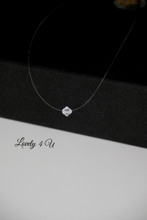 Choker /Colier transparent Swarovski