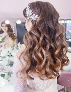 CHYNTIA -Accesoriu elegant cu perle, pietricele, cristale și frunzulițe [12]