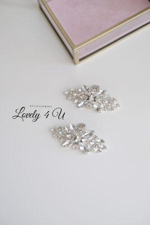 Accesorii pentru pantofi, Clipsuri detașabile, Clipsuri pantofi mireasa, Bijuterii pantofi, Accesorii detașabile pentru pantofi, Accesorii cu clips, Accesorii Lovely 4 U [17]