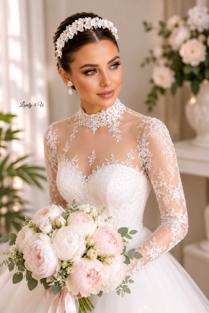 CORONITE  si TIARE - Accesorii par mireasa, Accesorii Luvely 4 U, CORONITA CU FLORI, TIARA CU FLORI, TIARA MIREASA, CORONITA MIREASA AURIE, CORONITA MIREASA SWAROVSKI Bijuterii par mireasa,