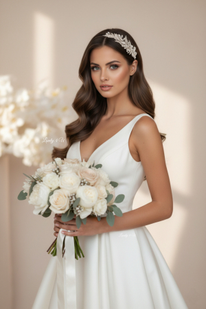 CORONITE  si TIARE - CORONITA ASIMETRICA, coronita LOVELY 4 U, coronita cu frunze, coronita asimetrica mireasa, coronita cu perle, bentita mireasa cu perle, bentita cu frunzulite argintii, accesorii nunta, accesorii de par pentru mirese, accesorii de par mirese, coronite handmade, accesorii romania, accesorii mireasa timisoara, accesorii mireasa bucuresti, accesorii de par mireasa cluj, set mireasa