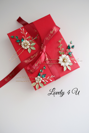 AGRAFE - PINI - AGRAFE VERZI, accesorii par de lux, accesorii par elegante, accesorii par mireasa, accesorii perle naturale, agrafe aurii, agrafe coc, agrafe mireasa,bijuterii mireasa, bijuterii par, bijuterii
