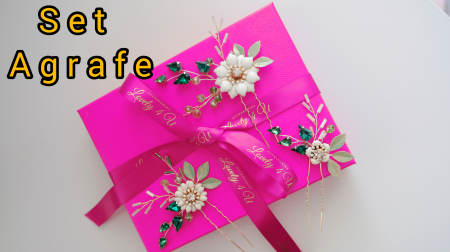 AGRAFE VERZI, accesorii par de lux, accesorii par elegante, accesorii par mireasa, accesorii perle naturale, agrafe aurii, agrafe coc, agrafe mireasa,bijuterii mireasa, bijuterii par, bijuterii [8]
