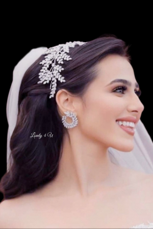 SWAROVSKI - Diadema mireasa de lux, Coronita Swarovski, Accesorii de lux mireasa, Accesorii LOVELY 4 U, Bijuterii, Accesorii de par, Accesorii mireasa, Colectii Premium, diadema-mireasa, Diademe Premium Bridal,diadema extravaganta, diadema luxury, diadema zirconiu cubic