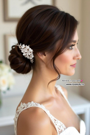 COLECTIE 2025  LOVE YOURSELF AND SHINE - diademă mireasă handmade, diademă mireasă flori albe, pieptăn mireasă Swarovski, accesorii mireasă premium, tiară mireasă placată cu aur, diademă mireasă elegantă, pieptăn mireasă handmade, accesorii păr nuntă,  bijuterii păr mireasă, accesorii pentru mirese timisoara, magazin bijuterii mirese bucuresti, accesorii mirese cluj,