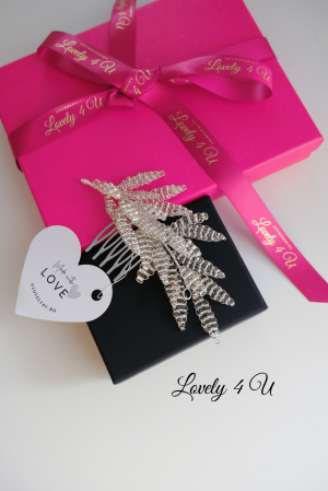 accesoriu de par bohemian, accesoriu de par,agrafa par mireasa, diadema aurie, diadema mireasa, nunta boho, pieptene de par mireasa, stil boho, Accesorii LOVELY 4 U, [2]
