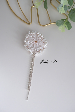 Brosa papadie, accesorii papadie, bijuterii papadie,  Pandantive bijuterii handmade, [7]