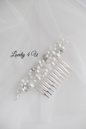 accesorii de lux mireasa,  agrafă cu perle, agrafa de lux, diadema mireasa, nunta, nunta 2024, diadema mireasa, pieptan mic mireasa, mireasa 2024, Accesoriu mic mireasa, accesoriu mic lateral, ornament păr decorativ, bijuterii mireasa handmade [1]