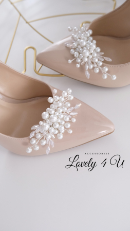 CLIPSURI PANTOFI MIREASA, ACCESORII PANTOFI MIREASA, PANTOFI MIREASA, ACCESORII MIREASA, ACCESORII LOVELY 4 U, CLIPSURI CU PERLE , ACCESORII PENTRU PANTOFI, CLIPSURI PENTRU PANTOFI MIREASA, BIJUTERII [1]
