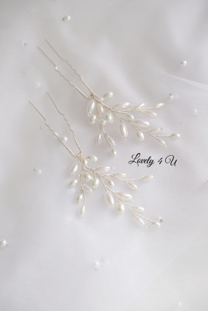 agrafe cu perle pentru mireasa, agrafe coc mireasa, agrafe cu perle alungite, perle lacrima, agrafe cu perle coc mireasa, agrafe cu perle, set agrfe par, bijuterii de par cu perle, pin mireasa, agrafe [7]