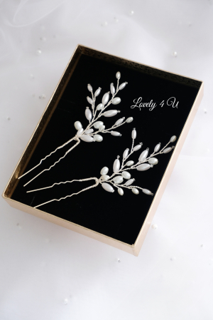 agrafe cu perle pentru mireasa, agrafe coc mireasa, agrafe cu perle alungite, perle lacrima, agrafe cu perle coc mireasa, agrafe cu perle, set agrfe par, bijuterii de par cu perle, pin mireasa, agrafe [1]