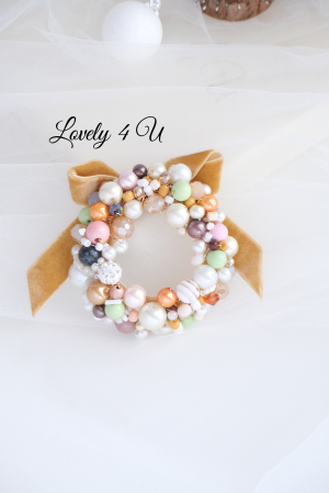 Bijuterii craciun, accesorii de craciun, accesorii de iarna, Acesorii LOVELY 4 U, CADOU SPECIAL, CADOU DE CRACIUN, CADOU pentru ea, CADOU de IARNA, BROSA CORONITA, CORONITA DE CRACIUN, CORONITA , CATIFEA [8]