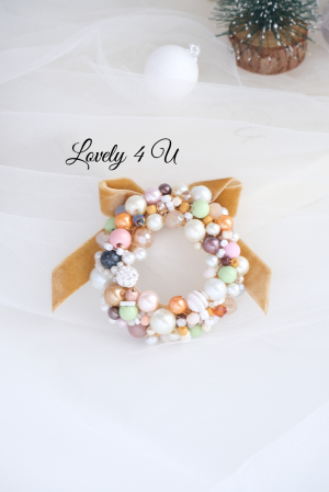 Bijuterii craciun, accesorii de craciun, accesorii de iarna, Acesorii LOVELY 4 U, CADOU SPECIAL, CADOU DE CRACIUN, CADOU pentru ea, CADOU de IARNA, BROSA CORONITA, CORONITA DE CRACIUN, CORONITA , CATIFEA [1]