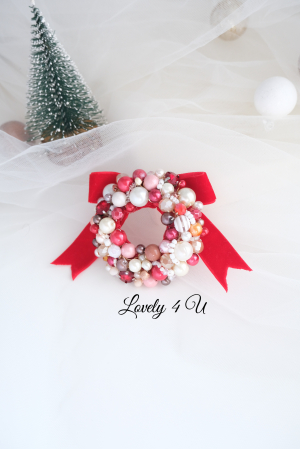 brosa ELEGANTA  CU PERLE, BROSE REALIZATE MANUAL, ACCESORII ROMANIA, BIJUTERII ROMANIA, BIJUTERII HANDMADE, BROSA CU PERLE , BROSA MARE , CADOU SPECIAL [4]
