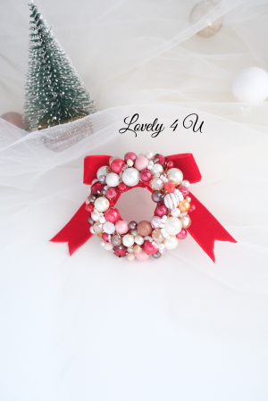 brosa ELEGANTA  CU PERLE, BROSE REALIZATE MANUAL, ACCESORII ROMANIA, BIJUTERII ROMANIA, BIJUTERII HANDMADE, BROSA CU PERLE , BROSA MARE , CADOU SPECIAL [3]