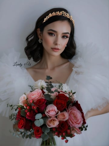 Coroniță cu frunze, Tiara cu frunze, Tiară mireasă handmade, CORONITA MIREASĂ HANDMADE, TIARĂ DE LUX, ACCESORII MIREASA PREMIUM, BIJUTERII MIREASA, FRUNZE AURII, TIARA CU CRISTALE, CORONITA AURIE