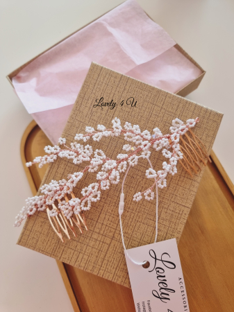 AGRAFA MIREASA, AGRAFE CU PIETRICELE, PIN MIREASA, AGRAFE MIREASA,  ACCESORII DE PAR MIRESE, ACCESORII NUNTA, PIEPTAN VOAL MIREASA, BIJUTERII PAR MIREASA, DIADEMA MIREASA [10]