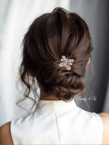 AGRAFE - PINI - FLUTURE - accesoriu de par