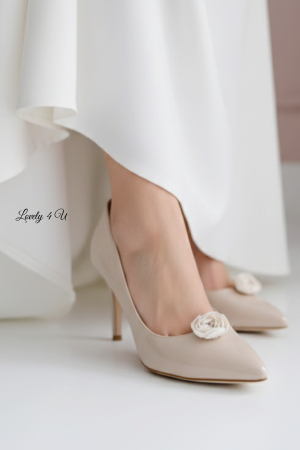 CLIPSURI PANTOFI MIREASA, ACCESORII PANTOFI MIREASA, PANTOFI MIREASA, ACCESORII MIREASA CU FLORI, ACCESORII LOVELY 4 U, CLIPSURI CU PERLE SI FLORI , ACCESORII PENTRU PANTOFI, CLIPSURI PENTRU PANTOFI MIREASA, BIJUTERII MIREASA CU FLORI