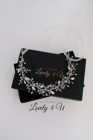 ACCESORII LOVELY 4 U, BIJUTERII MIREASA, BENTITA MIREASA, BENTIȚĂ AURIE, BENTIȚĂ MIREASA CU FLORI, ACCESORII PENTRU NUNTA, ACCESORII DE PAR MIREASA, CORONITĂ MIREASA, TIARĂ MIREASA, DIADEMA MIREASA [5]