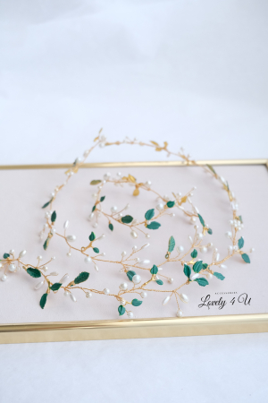accesorii lungi mireasa LOVELY 4 U, accesorii nunta LOVELY 4 U, accesorii par LOVELY 4 U, accesorii par handmade, accesoriu de impletit in par, bijuterii mireasa, bijuterii par, bridal hairstyles, coafuri mirese, coronita par, decoratiuni par mireasa, diademe mireasa, ghirlanda par, tiare mireasa [5]