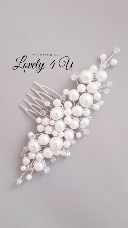 Accesoriu par mireasa, cristale Accesorii par mireasa, Accesoriu JESY – Eleganță și Strălucire pentru Mirese, Accesoriu Handmade JESY – Perle și Cristale Transparente, JESY – Accesoriu de Păr Mireasă, Placat cu Argint 925, Accesoriu JESY – Perfect pentru Cocuri și Coafuri Romantice, JESY – Accesoriu de Lux pentru Fixarea Voalului, Accesoriu de Păr JESY – Design Elegant și Versatil, JESY – Accesoriu Mireasă cu Perle și Cristale,accesoriu par mireasa, agrafa mireasa, cluj napoca, diadema cu flori., diadema ivory, diadema trandafiri, mireasa bucuresti, mireasa cluj, pieptene mireasa, [5]