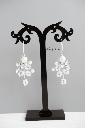 CERCEI ARGINT, CERCEI MIREASA cu perle, ACCESORII LOVELY 4 U, CERCEI LUNGI MIREASA, CERCEI ELEGANTI, BIJUTERII MIREASA, CERCEI MIREASA, MIREASA 2023, BIJUTERII 2023, MODA 2023, BIJUTERII ROMANIA,NUNTA [3]