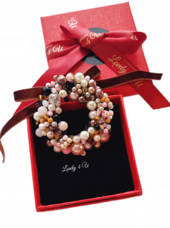 Bijuterii craciun, accesorii de craciun, accesorii de iarna, Acesorii LOVELY 4 U, CADOU SPECIAL, CADOU DE CRACIUN, CADOU pentru ea, CADOU de IARNA, BROSA CORONITA, CORONITA DE CRACIUN, CORONITA , CATIFEA [5]