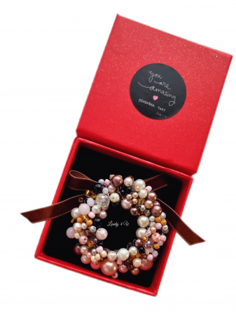 Bijuterii craciun, accesorii de craciun, accesorii de iarna, Acesorii LOVELY 4 U, CADOU SPECIAL, CADOU DE CRACIUN, CADOU pentru ea, CADOU de IARNA, BROSA CORONITA, CORONITA DE CRACIUN, CORONITA , CATIFEA [4]