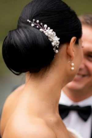 PIEPTAN MIREASA, DIADEMA MIREASA, ACCESORIU PAR MIREASA, ACCESORII DE PAR MIRESE, ACCESORII NUNTA, ACCESORII CU PERLE, DIADEMA CU PERLE, PIEPTAN VOAL MIREASA, BIJUTERII PAR MIREASA, CORONITA, TIARA [4]