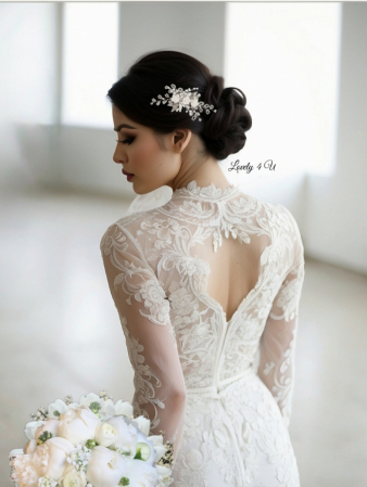 diadema mireasa, pieptan voal mireasa, accesorii pentru mirese, accesorii de par cununie civila, ACCESORII LOVELY 4 U, AGRAFE PAR MIREASA, AGRAFE CU FLORI MIREASA, PIN COC MIREASA, AGRAFE MIREASA, ACCESORII CU FLORI MIREASĂ, SET AGRAFE MIREASA, ACCESORII DE PĂR MIREASĂ, BIJUTERII MIREASA, AGRAFA PAR MIREASA, ACCESORIUL LATERAL MIREASA, ACCESORII LOVELY 4 U, AGRAFA , PERLE [17]