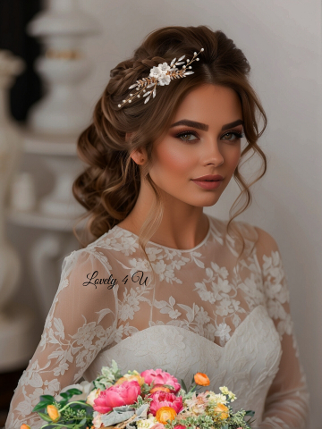 AGRAFA MIREASA, DIADEMA MIREASA, DIADEME 2023, MIREASA 2023, BIJUERII MIREASA 2023 , SET MIREASA 2023, ACCESORII AURII, SWAROVSKI, ACCESORII SWAROVSKI, BIJUTERII SWAROVSKI, ACCESORII LOVELY 4U, ACCESORII NUNTA, ACESORII MIRESE, DIADEME MIRESE, SET MIREASA DIADEMA SI CERCEI, SET ACCESORII MIREASA [8]