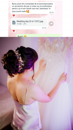 Diadema mireasa, Coroniță mireasa aurie, Accesorii Lovely 4 U, Diadema KARINA Princess – Accesoriu Handmade Elegant pentru Mirese, Diadema KARINA Princess – Strălucire Aurie cu Cristale Swarovski, Diadema KARINA Princess – Design Romantic și Sofisticat, Diadema KARINA Princess – Accesoriu de Lux Placat cu Aur 18K, Diadema KARINA Princess – Perfectă pentru Cocuri și Coafuri Împletite, Diadema KARINA Princess – Accesoriu Versatil pentru Mirese, Diadema KARINA Princess – Strălucire și Eleganță pentru Evenimente Speciale, Accesorii nuntă, Accesorii de lux nuntă, Bijuterii păr mireasă Accesoriu lung mireasa,  Diadema mireasa cu pietricele, Diadema, Bentiță mireasa cu Swarovski, Bentiță aurie, Bentițe mireasă [4]
