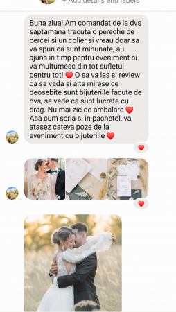 KENNEDY - Cercei cu perle albe și ivory [3]