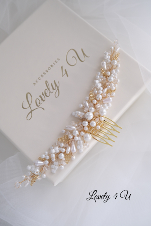 ACCESORII DE PĂR MIREASĂ, BIJUTERII MIREASA, nunta aurii, accesorii par, accesorii par aurii, accesorii par handmade, accesorii par mireasa, bijuterii mireasa, bijuterii par, bridal hair accessories, bridal hairstyles, diademe handmade, diademe mireasa, diademe speciale, modele accesorii par, pieptan mireasa, pieptene auriu mireasa, piepteni par [4]