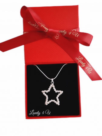 SWAROVSKI, CADOU CRACIUN, BIJUTERII CRACIUN, ACCESORII ELEGANTE, ARGINT925, ARGINT, PERLE SWAROVSKI, STEA BIJUTERII SCTEA, COLIER STEA, COLIER ARGINT 925, PERLE, IVORY, SILVER,ACCESORII LOVELY 4 U, [2]