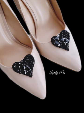 Clips detașabil, Accesorii clips, clipsuri pentru pantofi cu perle, accesorii pentru pantofi, bijuterii pentru pantofi mireasa, ornamente detașabile pentru pantofi, decorațiuni pantofi, accesorii handmade Lovely 4 u, accesorii handmade, accesorii pentru nunta, set bijuterii, set accesorii mireasa, [2]